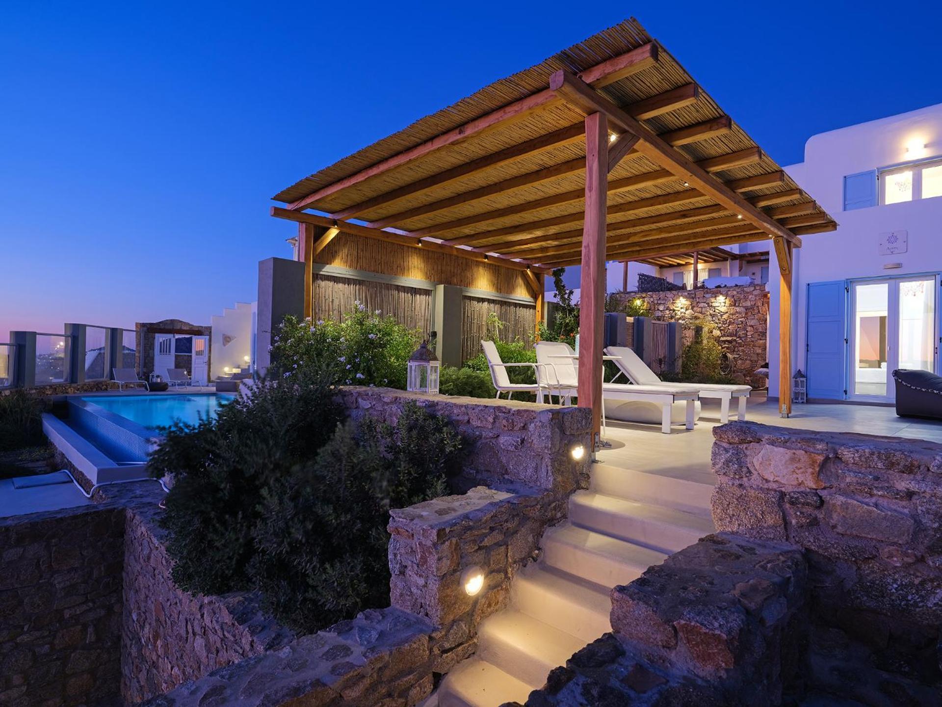 Chrysanthemo Villas Ano Mera Dış mekan fotoğraf